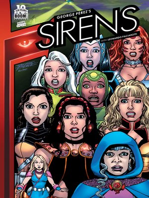 cover image of George Perez's Sirens (2014), Issue 4